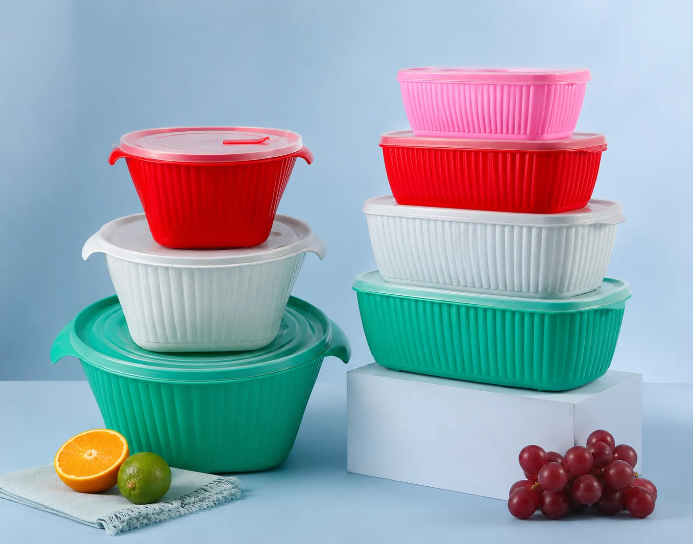 Linha de produtos Plasberg em composição comercial