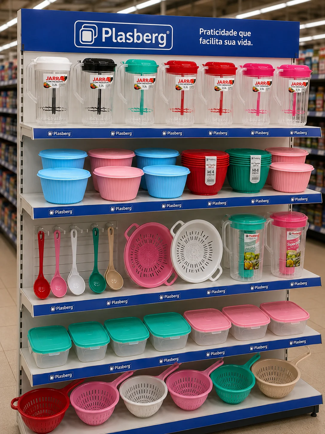 Mix de produtos Plasberg